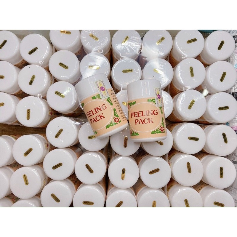 GEL PEELING PACK LỌ 25g LỘT MỤN ĐẦU ĐEN MỤN CAMSGIAS TỐT