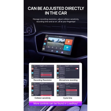 Carplay Android tích hợp camera hành trình CPC200-Tbox AR, Camera hành trình tích hợp Carplay Android Tbox AR