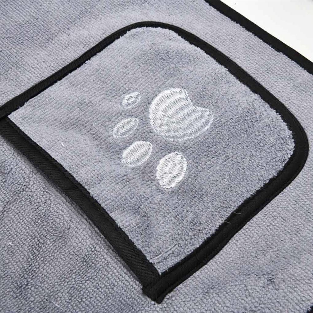 Khăn Choàng Tắm Thấm Hút Nước Đa Năng Cho Thú Cưng