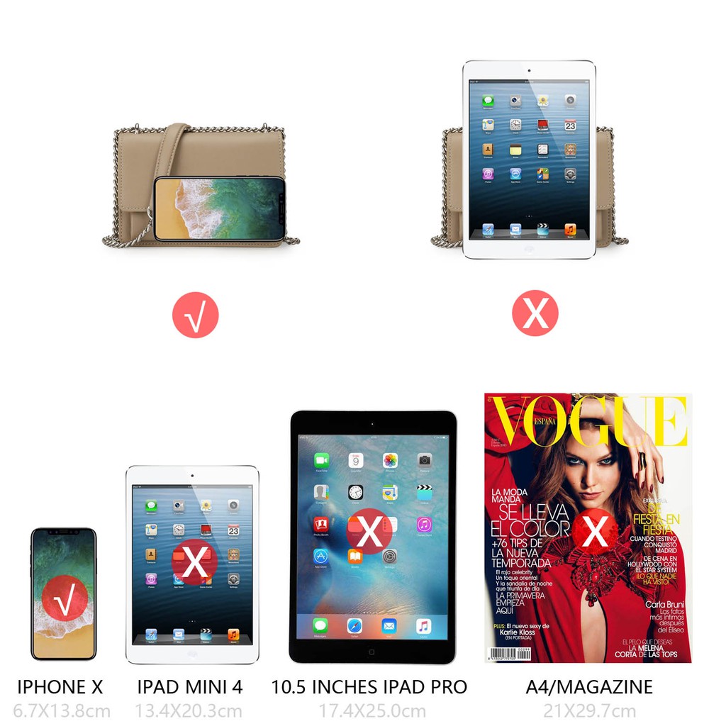 Túi Đeo Chéo DAVIDJONES Paris Nắp Gập Thời Trang Cho Nữ | BigBuy360 - bigbuy360.vn