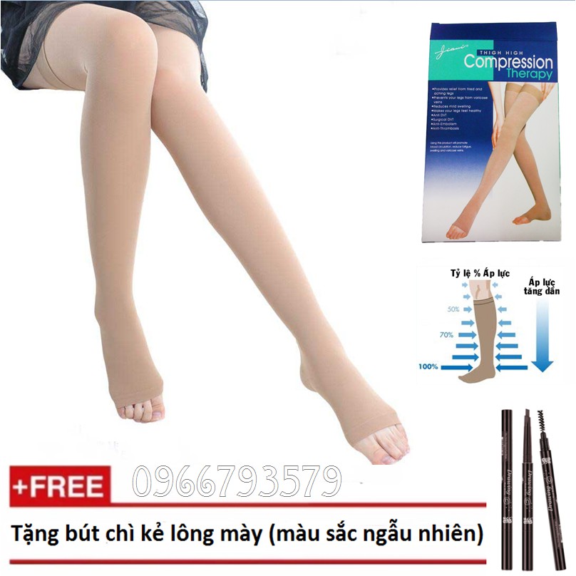 Tất/vớ y khoa điều trị suy giãn tĩnh mạch (đùi) JIAMI