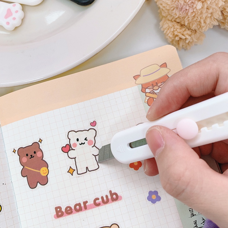 Dao rọc giấy hình chân mèo đáng yêu 88313 shop kho sỉ giá gốc HN