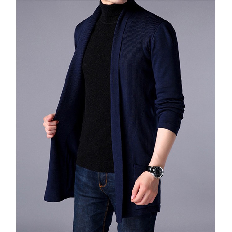 Áo len nam cardigan hàn quốc mới nhất NoBrandWool