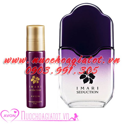 FREE SHIP CHÍNH HÃNG NƯỚC HOA NỮ AVON IMARI SEDUCTION 50ML MÀU TÍM