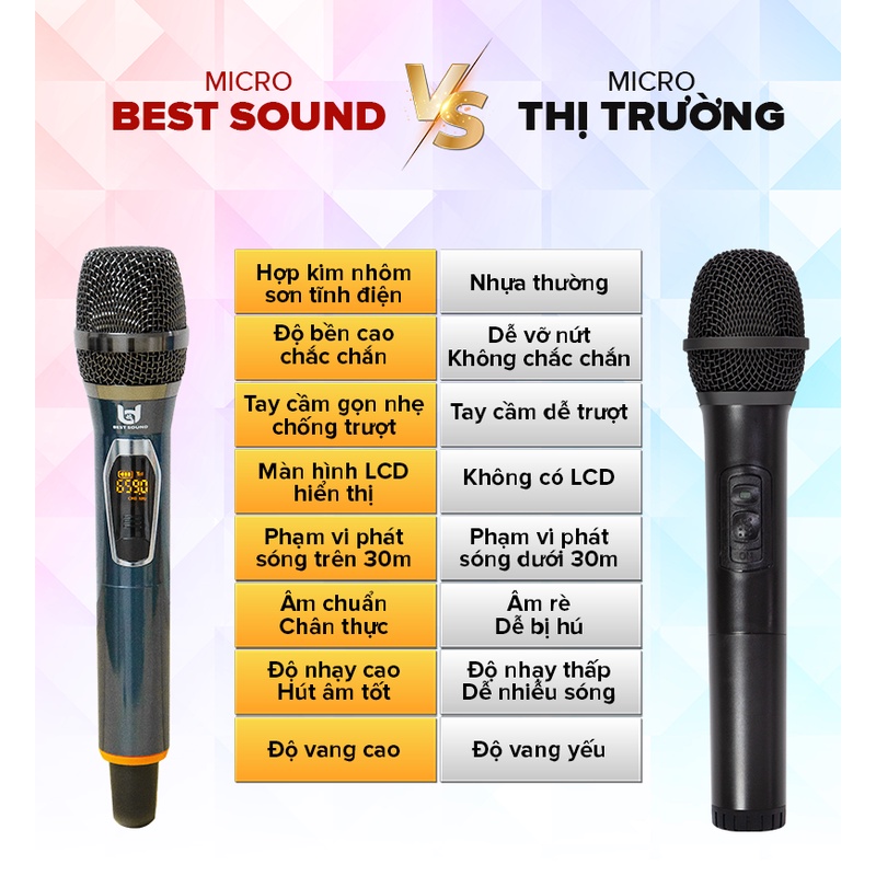 Micro Không Dây Viết Star Quốc Tế U-WR09A Chính Hãng Bảo Hành 12 Tháng