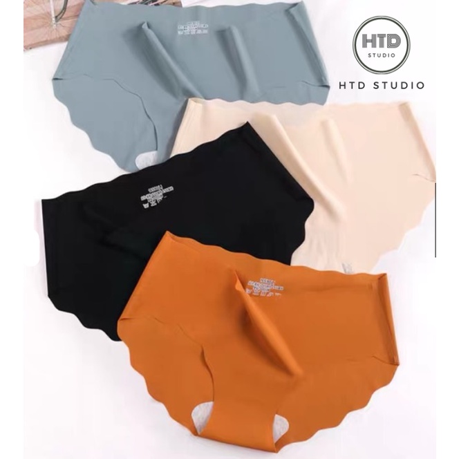 Quần Lót Nữ Đúc Su Thun Lạnh Không Đường May Viền Sóng HTD Studio