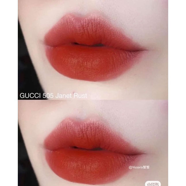 [Hàng đủ bill] Son Gucci Matte 208/505