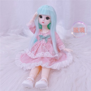 Búp Bê Nữ Sinh Tự Làm Mặc Đồ 1 / 6 30cm