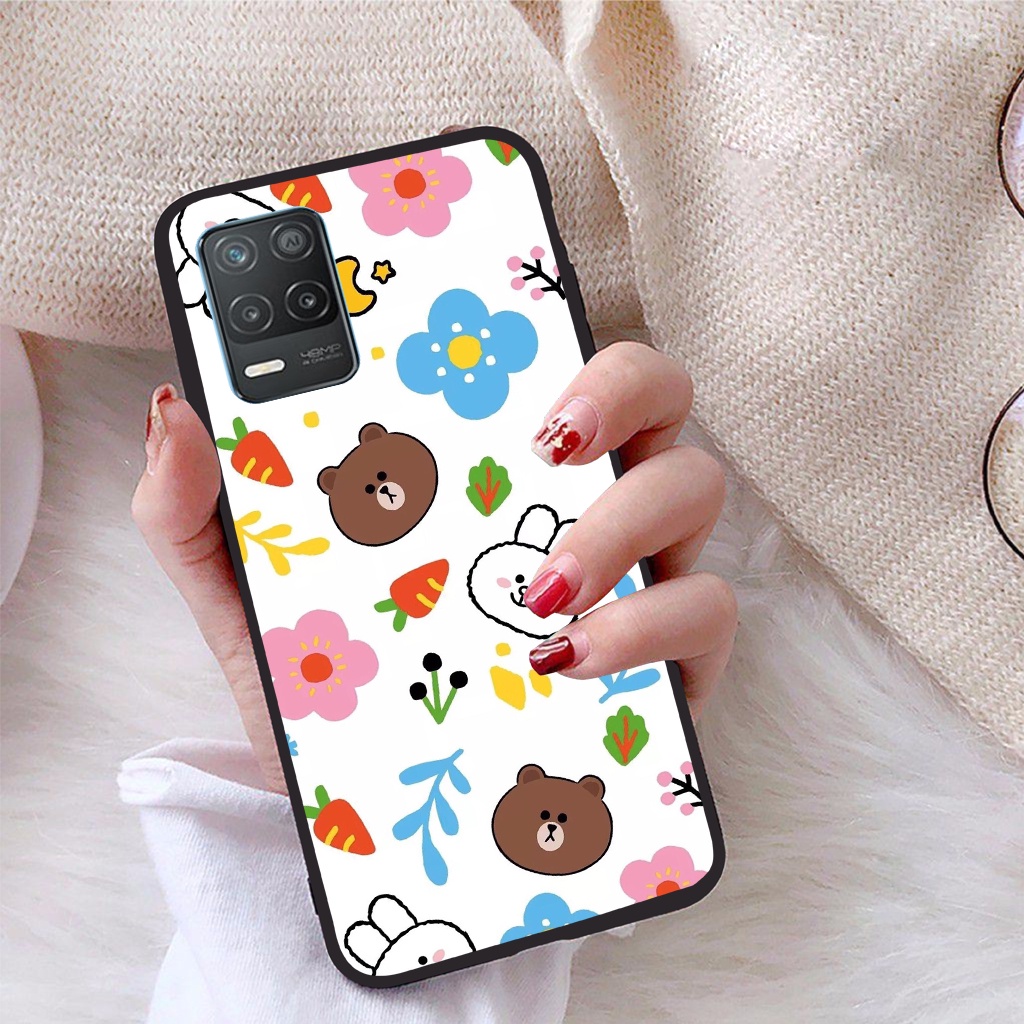 Ốp lưng Realme 8 5G viền dẻo TPU BST Phong cách