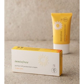 Kem chống nắng Innisfree perfect UV protection cream Triple Care SPF50 PA+++