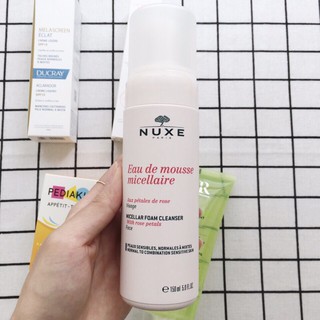 Sữa rửa mặt nuxe eau de mousse micellaire 150ml