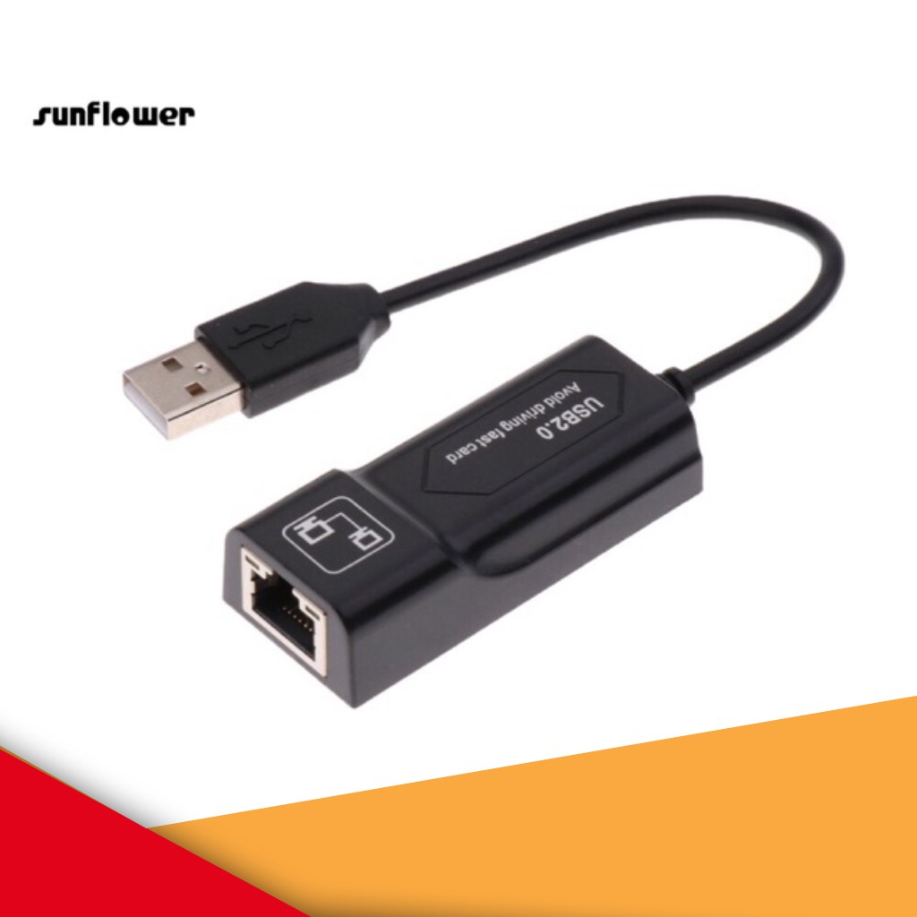 Dây chuyển đổi usb 2.0 sang cổng mạng lan chất lượng cao