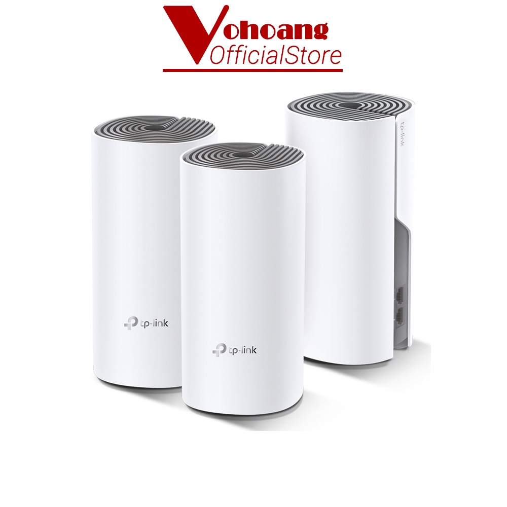 Hệ thống WiFi Mesh Cho Gia Đình TPLINK Deco E4 Pack 3 chuẩn AC1200