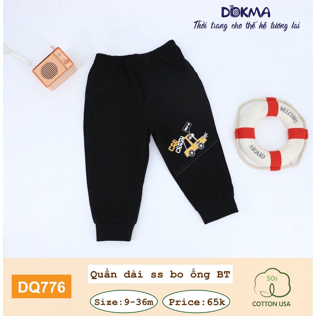 Dokma - Quần dài bo ống BT 9-36M DQ776