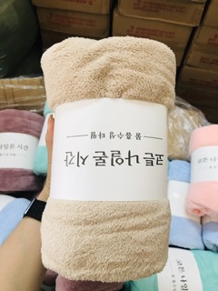 Khăn Tắm lông cừu Hàn Quốc 70x140cm