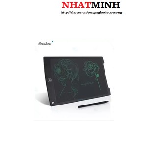 Bảng vẽ viết, Bảng nháp Tự Xóa Thông Minh Không Mực ,không bụi Phấn, màn LCD 8.5 inch + Tặng kèm pin