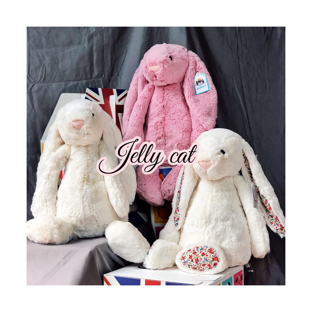 JELLYCAT Thú bông siêu mềm mịn êm ái, không rụng lông, an toàn cho bé