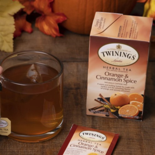 [Hàng Mỹ authentic] Trà cam quế Twinings date 2023