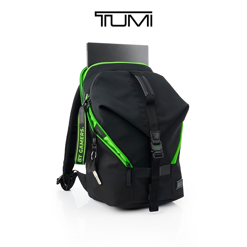 Tumi Ba Lô Thiết Kế Mới Năng Động Thời Trang Dành Cho Nam 798700 Ba Lô Đựng Máy Tính Razer Họa Tiết Da Rắn Độc Đáo Hợp Thời Trang