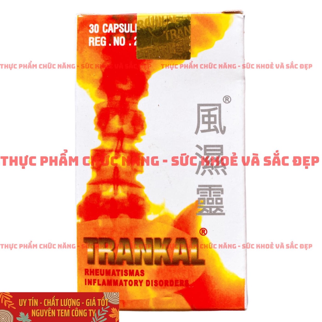 TRANKAL Viên Thấp Khớp - Lọ 30 Viên