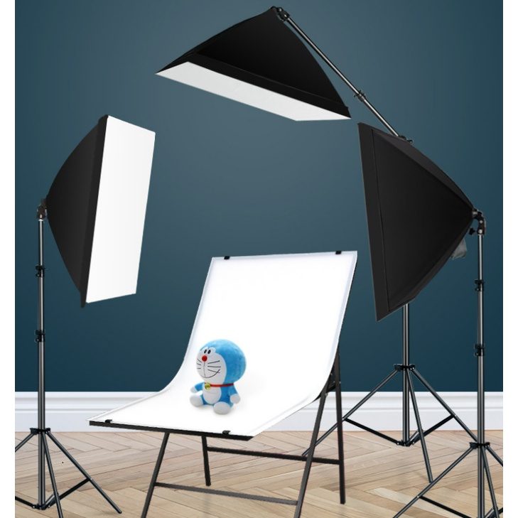 Bộ Kit Treo Đèn Chùm Softbox Chụp Sản Phẩm, Chụp Mẫu, Studio, Livestream Chuyên Nghiệp