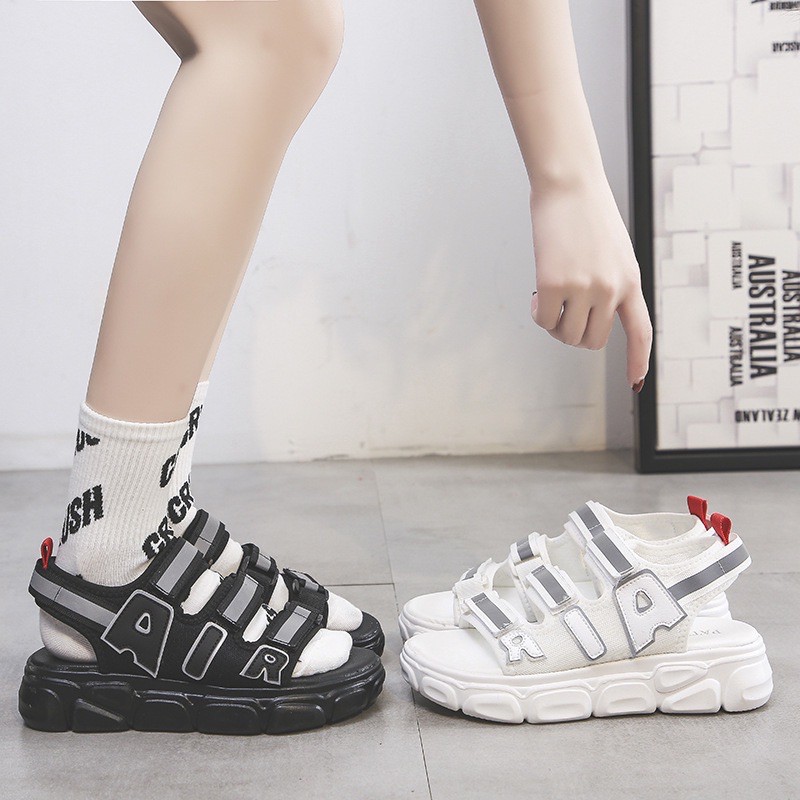 (2 MÀU) Sandal nữ thời trang Ulzzang quai AIR phản quang nổi bật nhẹ nhàng phù hợp với mọi lứa tuổi