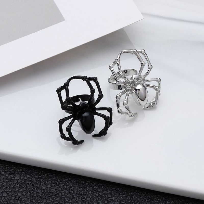 Nhẫn hở hình con nhện phong cách gothic thời trang cho nam và nữ