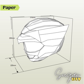 Mũ GAO VÀNG - Mô hình giấy