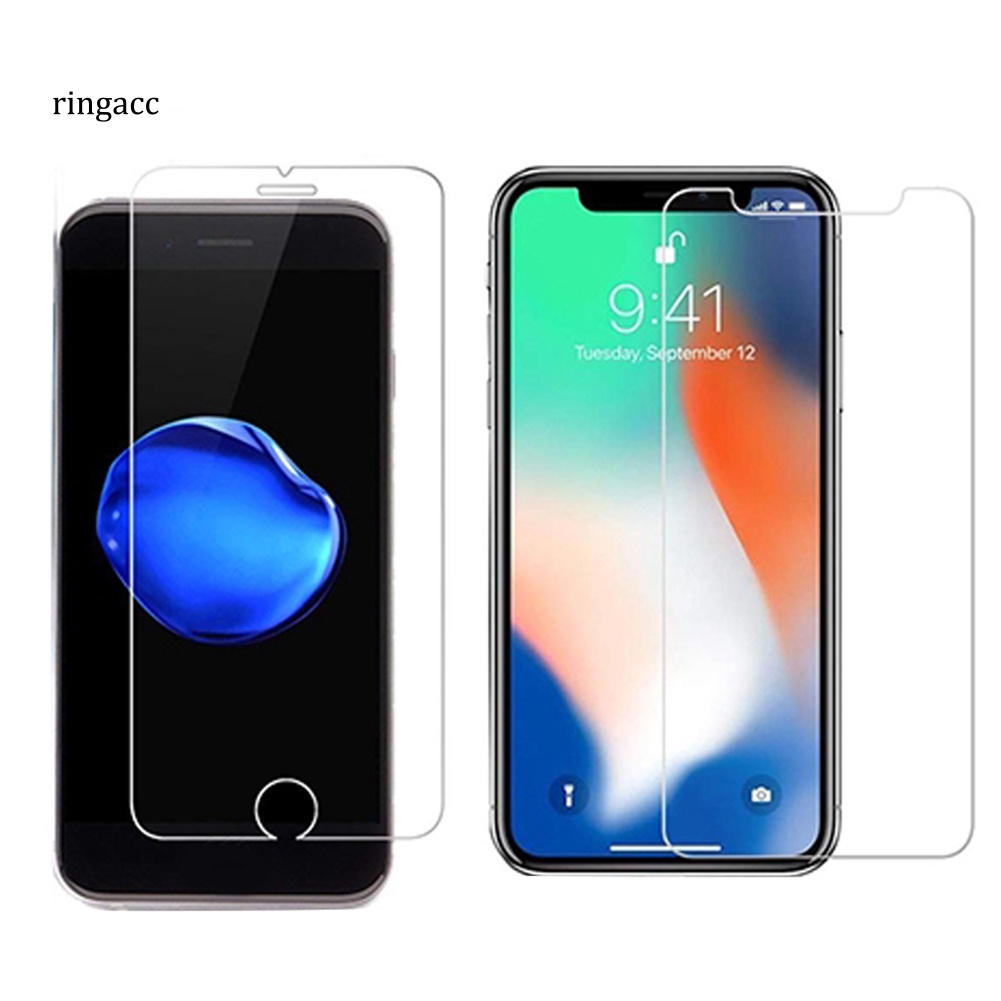 Set 2 kính cường lực trước sau RGA cho iPhone 6 7 8 Plus XR XS Max