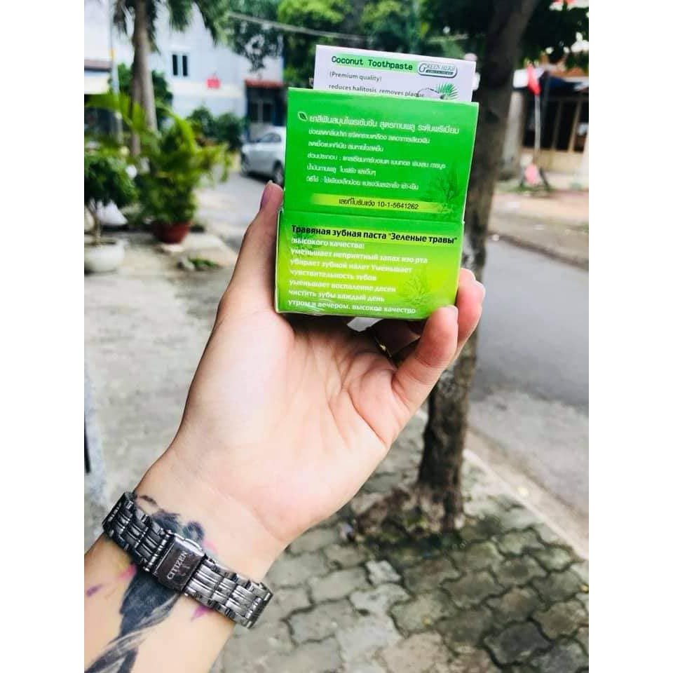 Kem Trắng Răng Green Herbal (Mua 1 tặng 1)