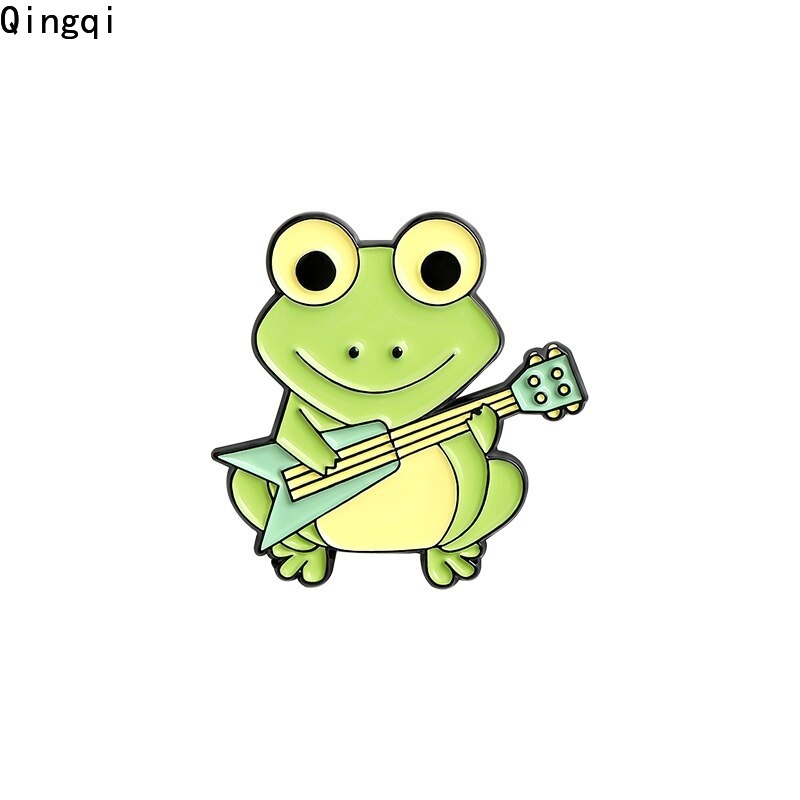 Ghim cài áo MISS ZOE hình chú ếch mắt to đáng yêu