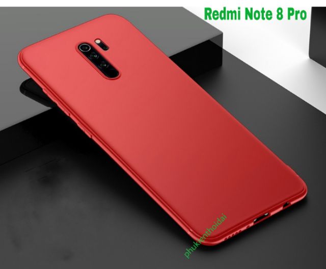 Ốp lưng Xiaomi Redmi Note 8 Pro Dẻo siêu mỏng ôm khít máy bảo vệ camera