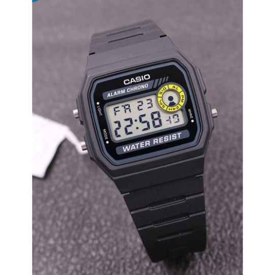 Đồng hồ Casio điện tử nam nữ F91 dây nhựa huyền thoại chống nước siêu bền