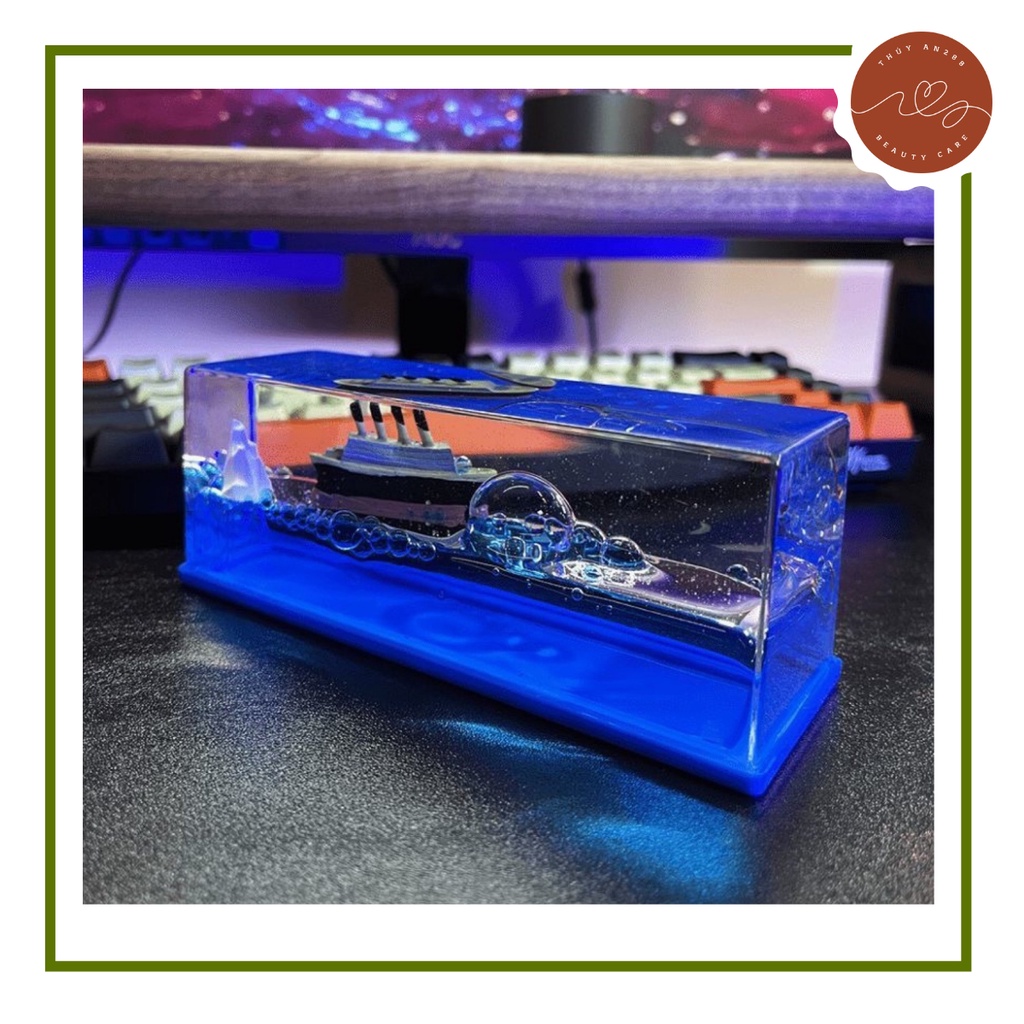 Mô Hình Tàu Titanic Thuyền Buồm Phong Thủy Trang Trí Decor Bàn Học Văn Phòng Để Bàn Học Làm Việc Hàng Có Sẵn