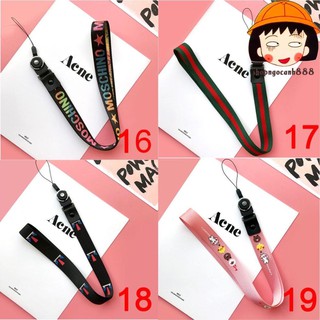 Dây Treo Điện Thoại Strap Dây Vải Và Đeo Thẻ Supreme Loại Dài cao cấp