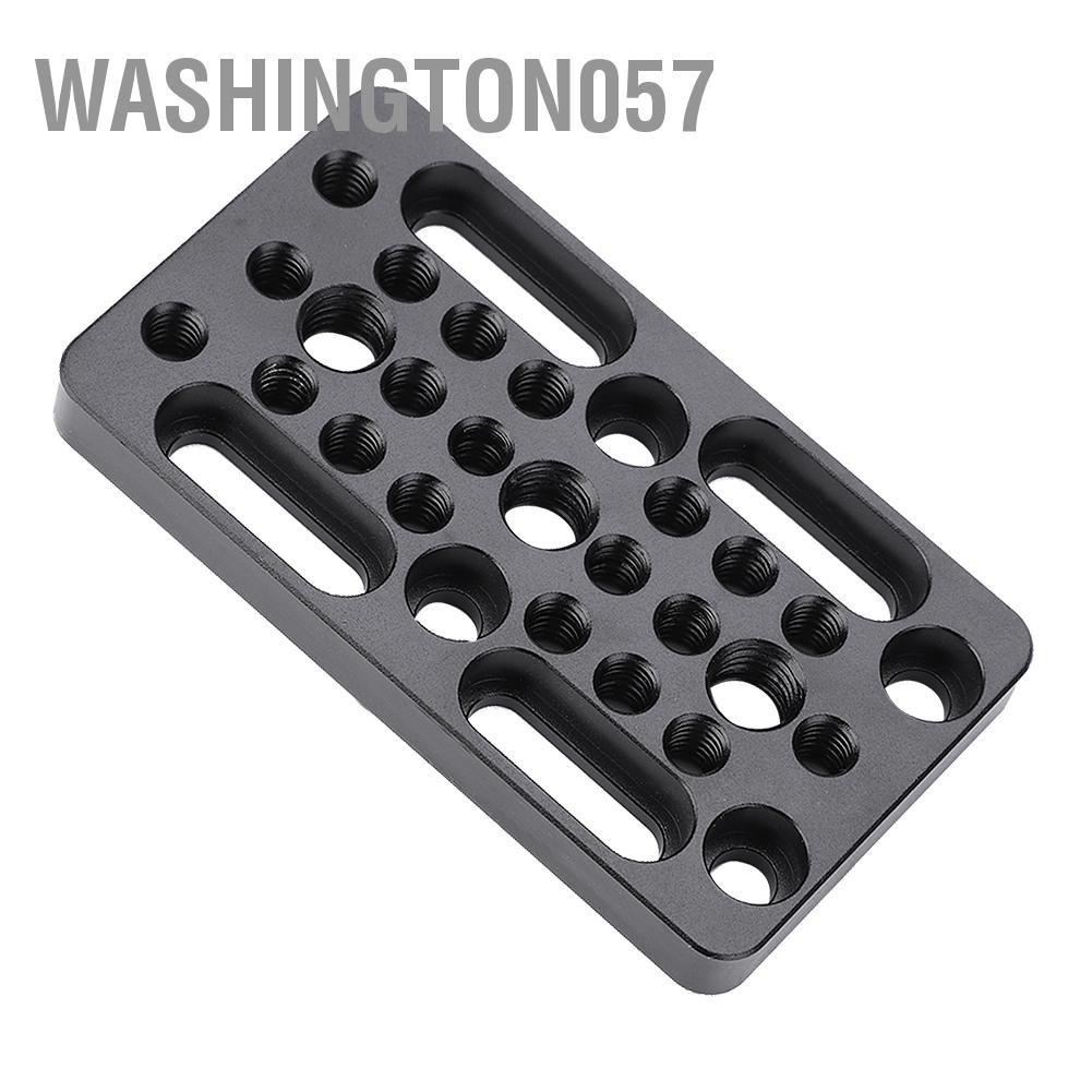 Có thể bán buôn Tấm tiếp hợp giá ba chân với phụ kiện lỗ ren 1/4&quot; 3/8&quot; Washington057 Hàng giao ngay