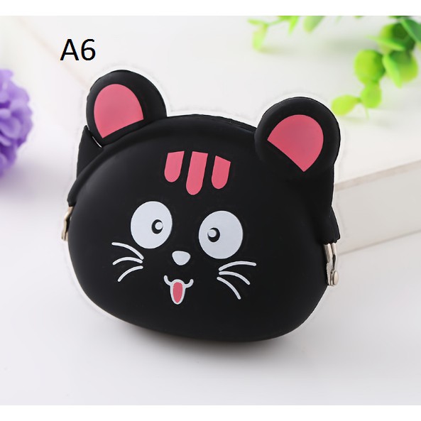 Silicone Coin Purse Cute Animal women pouch Children Gift