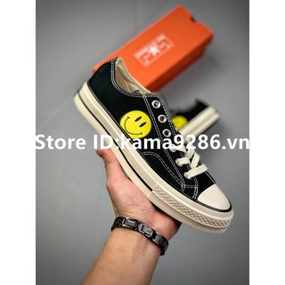 【KAMA】LOEWExSMILEYxCONVERSE  1970SGiày thể thao thông thường35-44