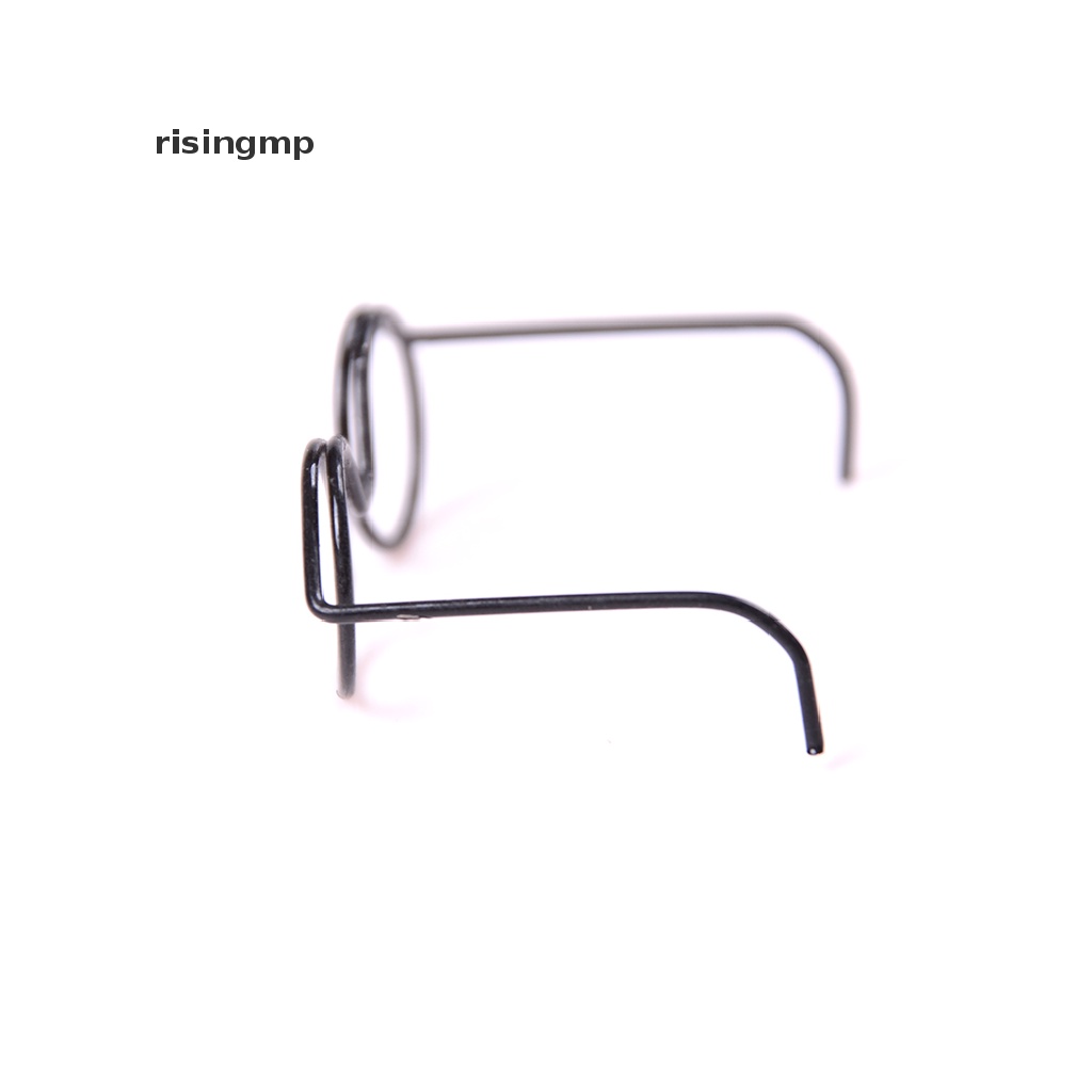 Set 2 Mắt Kính Gọng Tròn Cho Búp Bê BJD 1 / 6 30cm ♨Trên đó