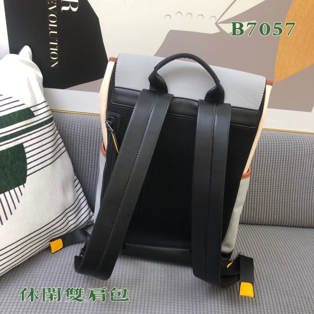 Ba lô nam da thật thời trang cao cấp Coach phong cách cá tính, trẻ trung