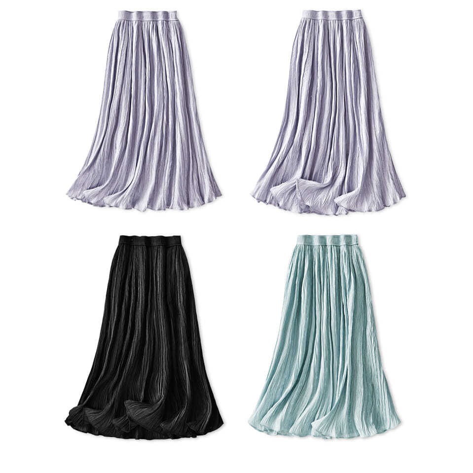 Chân Váy Xếp Ly Plus Size Thời Trang Xuân Hè Dành Cho Nữ 152021s | BigBuy360 - bigbuy360.vn