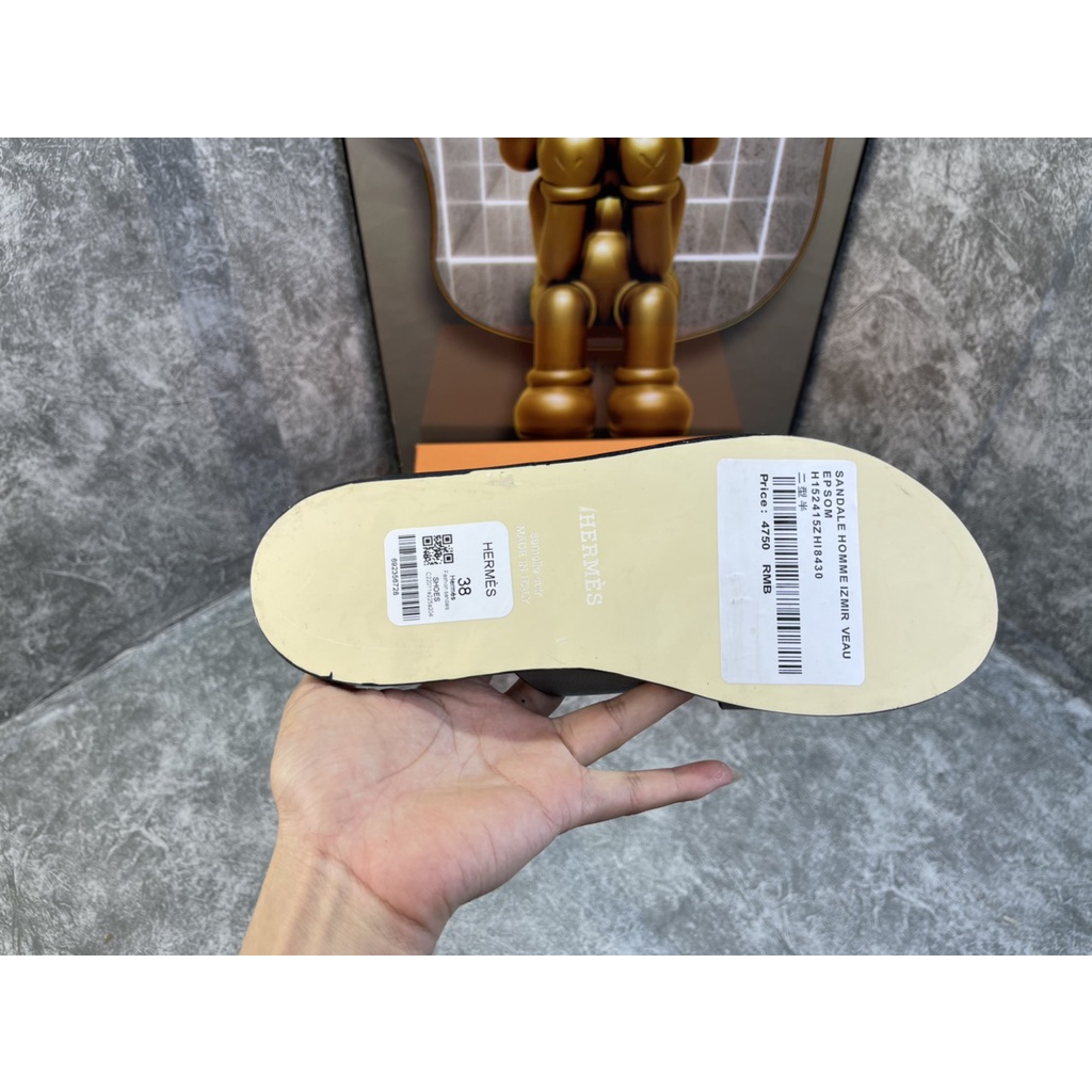 Dép Hm Nam Hàng Siêu Cấp Dép Quai Ngang Hm Da Sịn Đế Cao Su Chống Trơn Trợt Hàng HOT trend 2022 Full Box