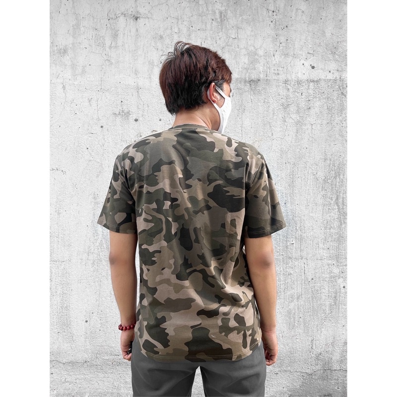 Áo thun cotton co giãn 4 chiều mẫu sọc và mẫu rằn ri DOKESI -  Stripy Stripe T-shirt & Camo T-shirt