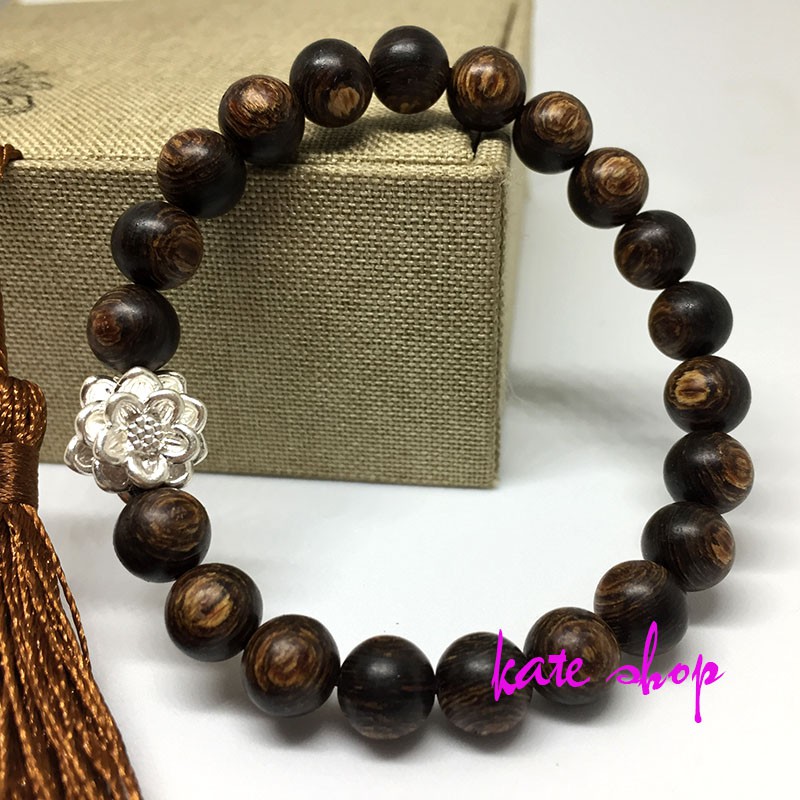 Vòng Tay Trầm Hương KATEDA SHOP Sánh Chìm Mùi Hương Dịu Nhẹ Tự Nhiên Kích Thước 8/10/12/14/16/18mm