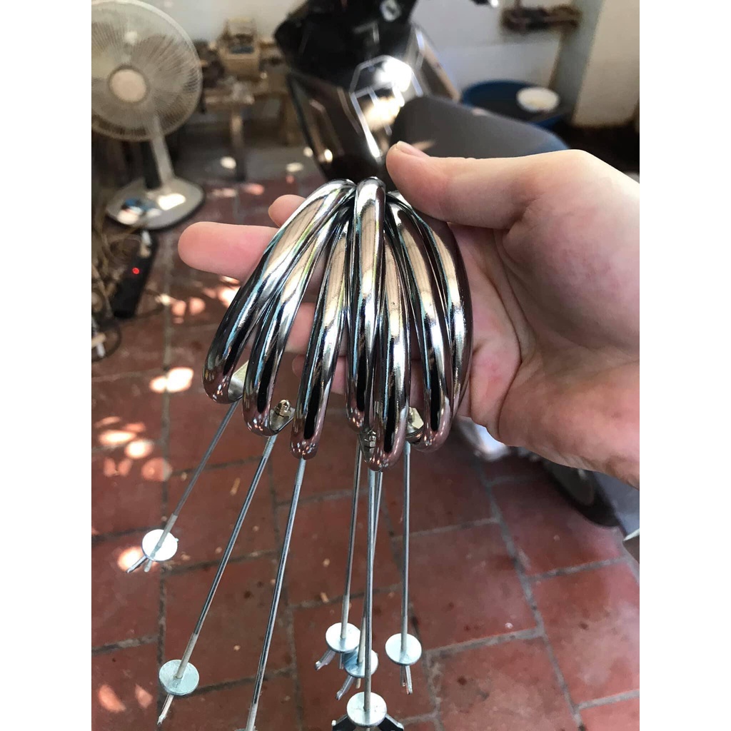 Móc lồng chim chào mào, chòe, mi, khướu chất liệu inox bền đẹp giá rẻ