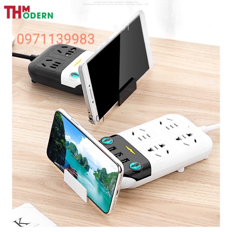 Ổ CẮM Điện Thông Minh Đa Tính năng ,Chống Giật Ổ Điện Có 2-3  Cổng cắm usb