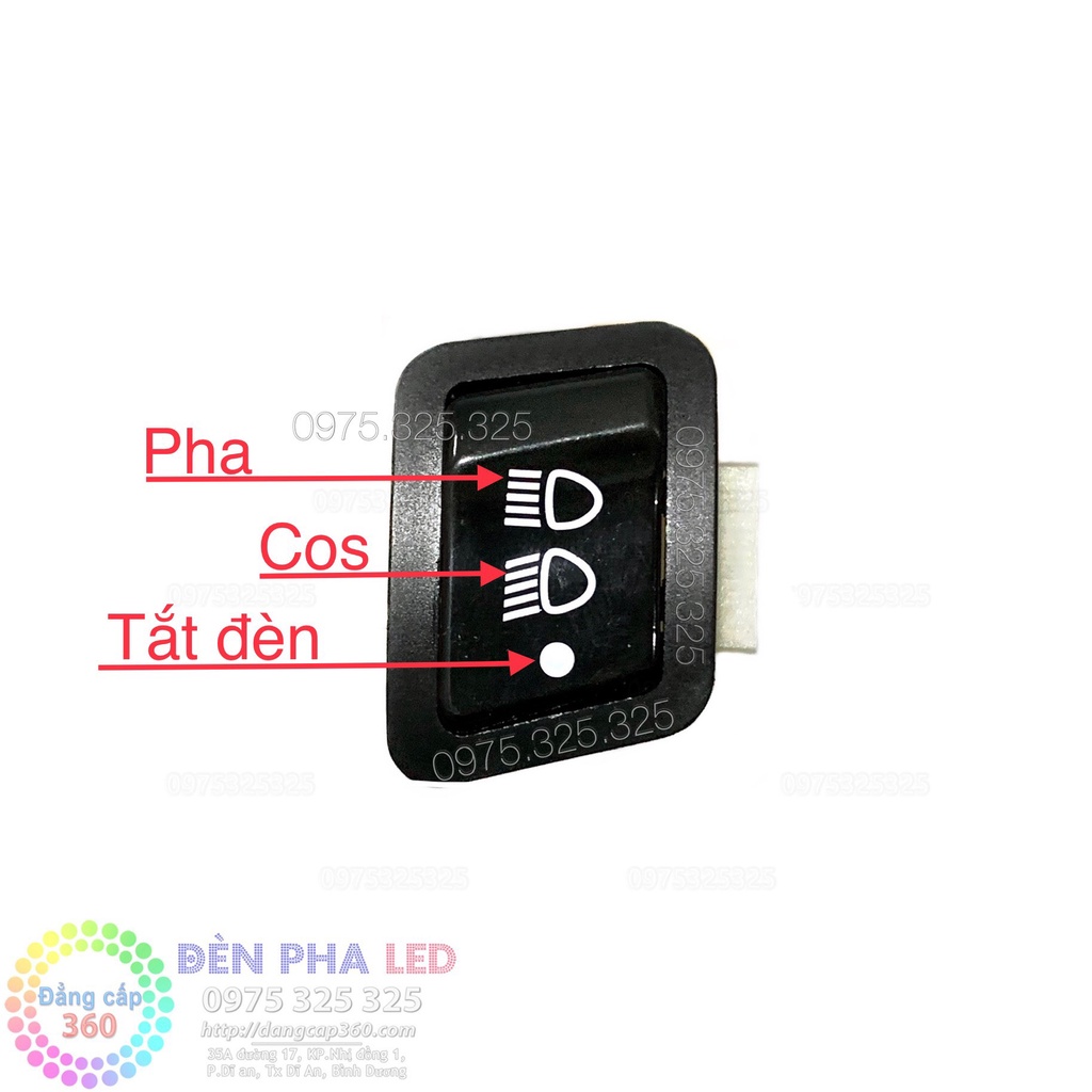 [Hàng loại 1] Nút công tắc tắt đèn xe - lắp như zin honda vision Wave A110 Blade rsx led Lead lead125 - seido