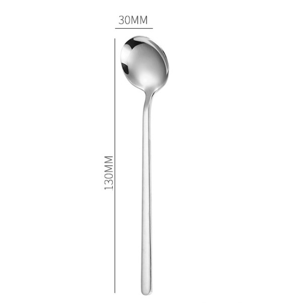 Muỗng Inox 304 Tròn nhiều kích thước LEON-SMN051