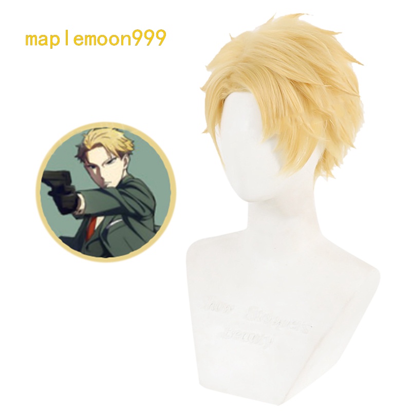 Bộ Tóc Giả Ngắn Hóa Trang Nhân Vật Yor Forger Trong Anime Spy X Family