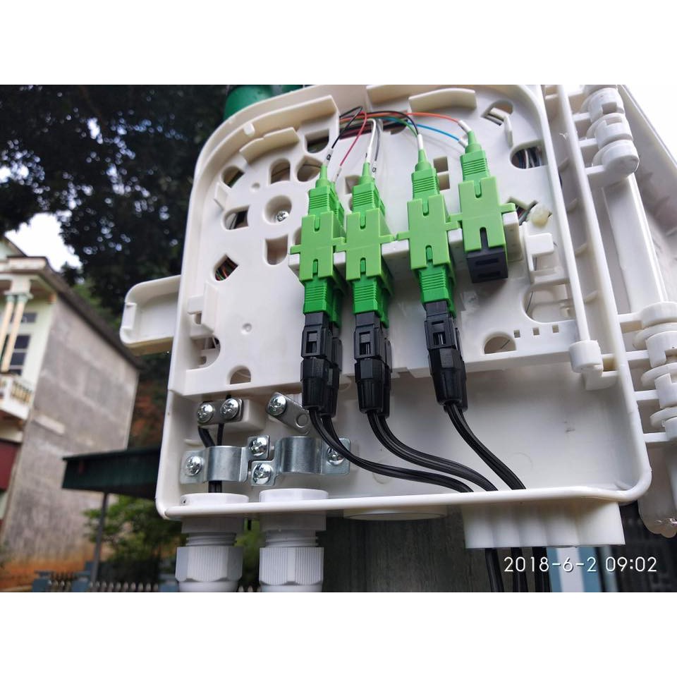 ODF 8fo hộp nhựa full linh kiện